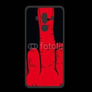 Coque  Huawei MATE 10 PRO PREMIUM Red hand show fuck