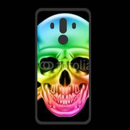 Coque  Huawei MATE 10 PRO PREMIUM Tête de mort couleur