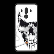 Coque  Huawei MATE 10 PRO PREMIUM Tête de mort fumeur