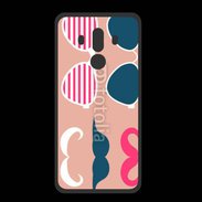 Coque  Huawei MATE 10 PRO PREMIUM Moustache et lunettes 5