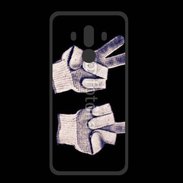Coque  Huawei MATE 10 PRO PREMIUM double fuck gants