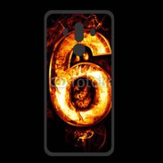 Coque  Huawei MATE 10 PRO PREMIUM Six en feu