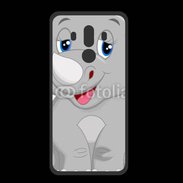 Coque  Huawei MATE 10 PRO PREMIUM Rhinocéros Cartoon 500