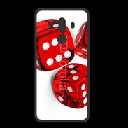 Coque  Huawei MATE 10 PRO PREMIUM Jeu de dés rouges