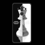 Coque  Huawei MATE 10 PRO PREMIUM Roi d'échec noir et blanc