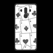 Coque  Huawei MATE 10 PRO PREMIUM Cartes Pique et trèfle