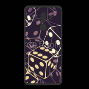 Coque  Huawei MATE 10 PRO PREMIUM Illustration de dés noirs