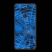 Coque  Huawei MATE 10 PRO PREMIUM Toile d'araignée bleue