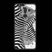 Coque  Huawei MATE 10 PRO PREMIUM Zèbre en noir et blanc