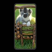 Coque  Huawei MATE 10 PRO PREMIUM Panier de chatton