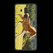 Coque  Huawei MATE 10 PRO PREMIUM Poulain dans un champs