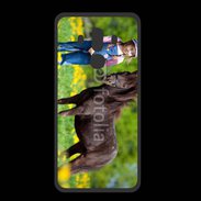 Coque  Huawei MATE 10 PRO PREMIUM Petite fille avec son poney