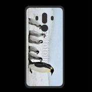 Coque  Huawei MATE 10 PRO PREMIUM Famille de Pingouin Empereur