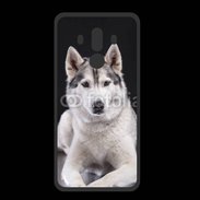 Coque  Huawei MATE 10 PRO PREMIUM Chien Husky de Sibérie