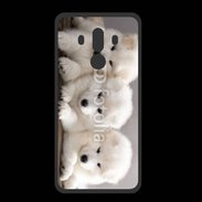 Coque  Huawei MATE 10 PRO PREMIUM Chiot japonais blanc