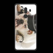 Coque  Huawei MATE 10 PRO PREMIUM Bulldog village people