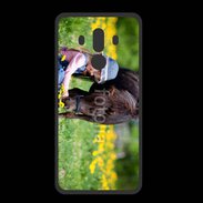 Coque  Huawei MATE 10 PRO PREMIUM Enfant et cheval