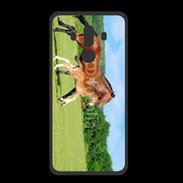 Coque  Huawei MATE 10 PRO PREMIUM Cheval et poulain 2