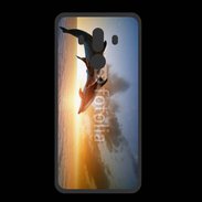 Coque  Huawei MATE 10 PRO PREMIUM Saut de dauphin au couché de soleil