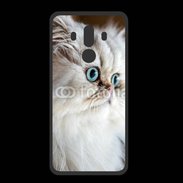 Coque  Huawei MATE 10 PRO PREMIUM Magnifique chat persan aux yeux bleus