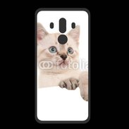 Coque  Huawei MATE 10 PRO PREMIUM Petit chaton en portrait