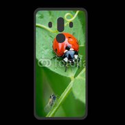 Coque  Huawei MATE 10 PRO PREMIUM Coccinelle sur une feuille