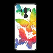 Coque  Huawei MATE 10 PRO PREMIUM Illustration de papillons en couleur