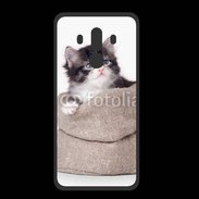 Coque  Huawei MATE 10 PRO PREMIUM Chaton dans un sac