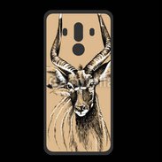 Coque  Huawei MATE 10 PRO PREMIUM Antilope mâle en dessin