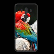 Coque  Huawei MATE 10 PRO PREMIUM Macaw bleu et rouge 75