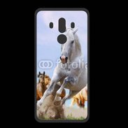 Coque  Huawei MATE 10 PRO PREMIUM Chevaux dans la prairie 2