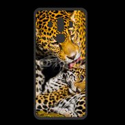 Coque  Huawei MATE 10 PRO PREMIUM Léopard avec son petit 15