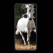 Coque  Huawei MATE 10 PRO PREMIUM Cheval blanc 110