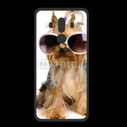 Coque  Huawei MATE 10 PRO PREMIUM Yorkshire terrier avec lunettes 600