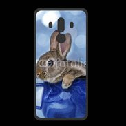 Coque  Huawei MATE 10 PRO PREMIUM Lapin dans un mug bleu