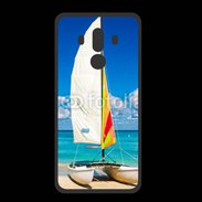 Coque  Huawei MATE 10 PRO PREMIUM Bateau plage de Cuba