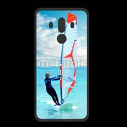 Coque  Huawei MATE 10 PRO PREMIUM Planche à voile en mer des caraïbes