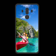 Coque  Huawei MATE 10 PRO PREMIUM Kayak dans un lagon