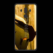 Coque  Huawei MATE 10 PRO PREMIUM Surfer à la tombée de la nuit