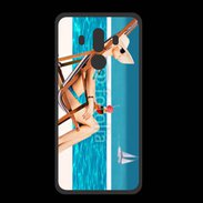 Coque  Huawei MATE 10 PRO PREMIUM Sur la plage ensoleillée 1