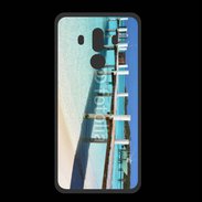 Coque  Huawei MATE 10 PRO PREMIUM Ponton de mer des bahamas