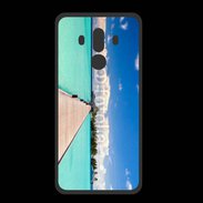 Coque  Huawei MATE 10 PRO PREMIUM Ponton sur mer des tropiques
