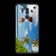 Coque  Huawei MATE 10 PRO PREMIUM Couple sautant devant la mer