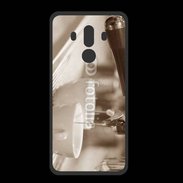 Coque  Huawei MATE 10 PRO PREMIUM Expresso noir et blanc
