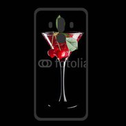 Coque  Huawei MATE 10 PRO PREMIUM Cocktail Martini cerise