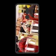 Coque  Huawei MATE 10 PRO PREMIUM Vin blanc rosé et rouge