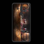 Coque  Huawei MATE 10 PRO PREMIUM Vin rouge et tonneaux