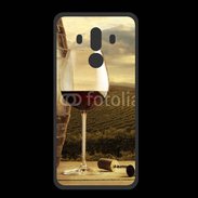 Coque  Huawei MATE 10 PRO PREMIUM Verre de vin rouge et vignes