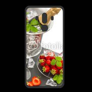 Coque  Huawei MATE 10 PRO PREMIUM Champagne et fraises