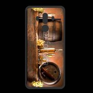 Coque  Huawei MATE 10 PRO PREMIUM Vin blanc et tonneaux